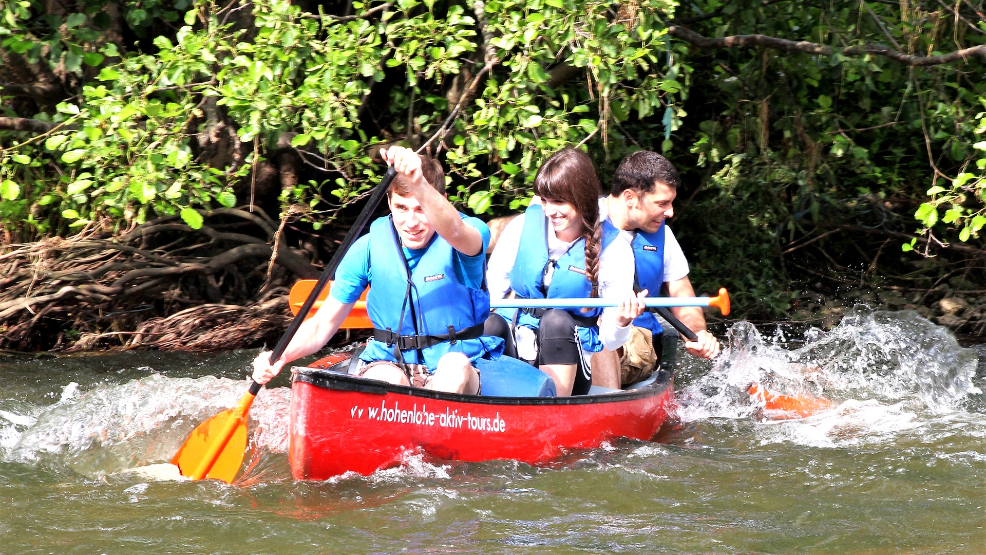 Kanu & Grillevent im Kochertal – Betriebsausflug mit Churrasco im Lapplandzelt